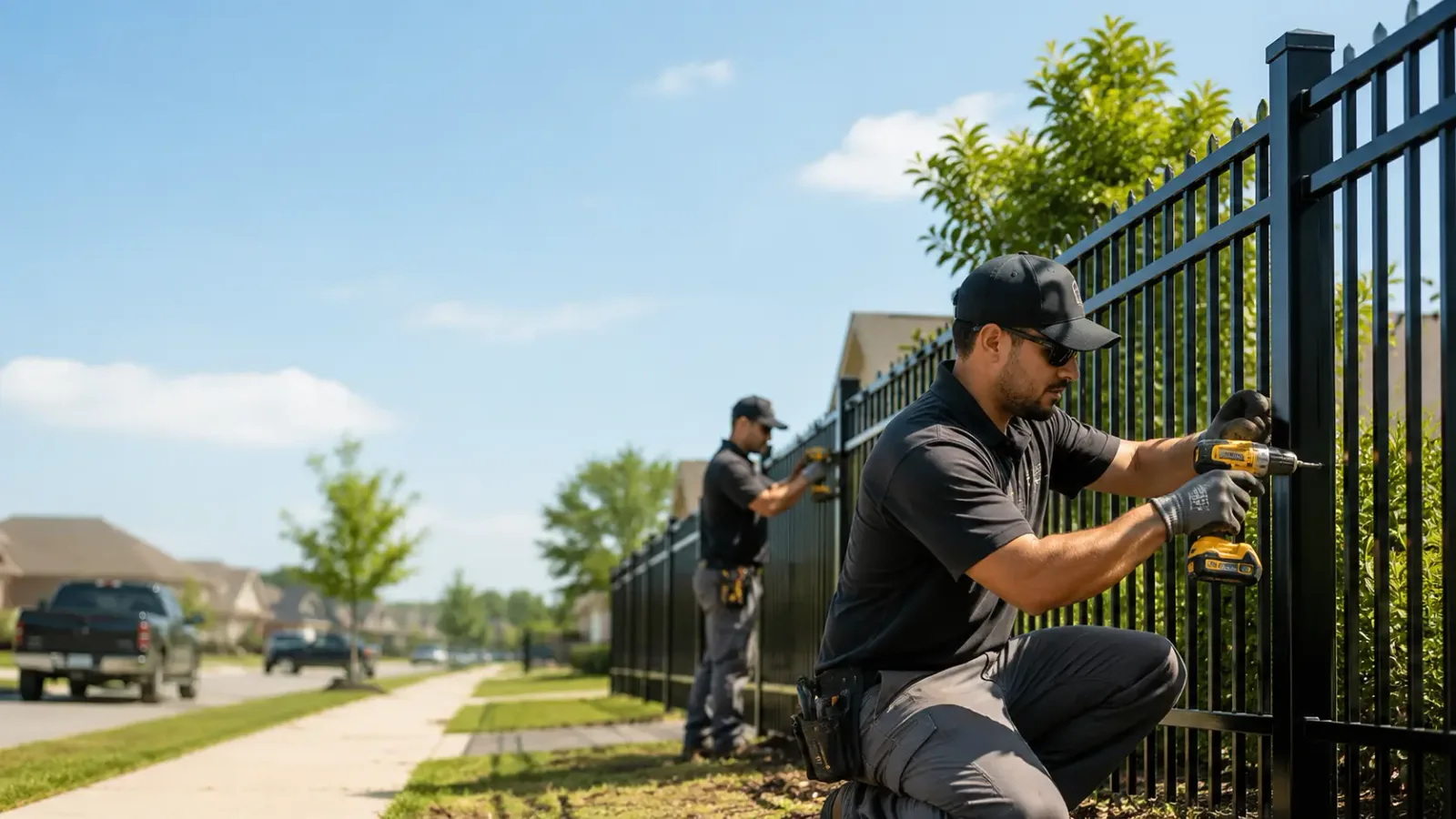 Metal Fence Installation in Leigh, NE